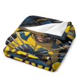 thumbnail image 3 of wolverine costume Blanket Cartoon Throw Blanket Ultra Soft Blanket for Couch Bed Living Room Bedroom Car 50*40 Inches, 3 of 7