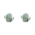 thumbnail image 2 of Bearachild Soporte para cepillos de dientes con ventosa para pared de baño, organizador Universal para cepillos de dientes, soporte de drenaje, Verde claro 2Conjunto, 2 of 6