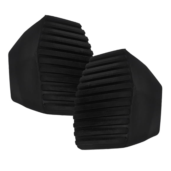 Shisuyan 1 Pair Rubber Brake Pedal Cover Clutch Pedal Covers Replacement Pedal Pads For Cars Brake Clutch Pedal Replacement Pads Automatic Pedal Cover