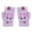 Purple, variant on Likimi Toddler Kids Boys Girls Fingerless Gloves Print Cute Thick Thermal Gloves Fall Winter Gloves Size 7-16 Years Beige