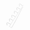 thumbnail image 3 of Estante de almacenamiento de cocina multifunción, estante de armario, gancho colgante, organizador de armario, soporte blanco, 3 of 15