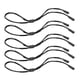thumbnail image 2 of Correa antideslizante para gafas de exterior, soporte de cuerda trenzada para deportes, viajes, natación (negro), 5 uds., 2 of 8