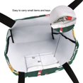 thumbnail image 6 of FORMRS Womens Canvas Tote Bag with Zipper Inner Pocket Shoulder Handbag, Green Christmas Gingerbread, 6 of 7