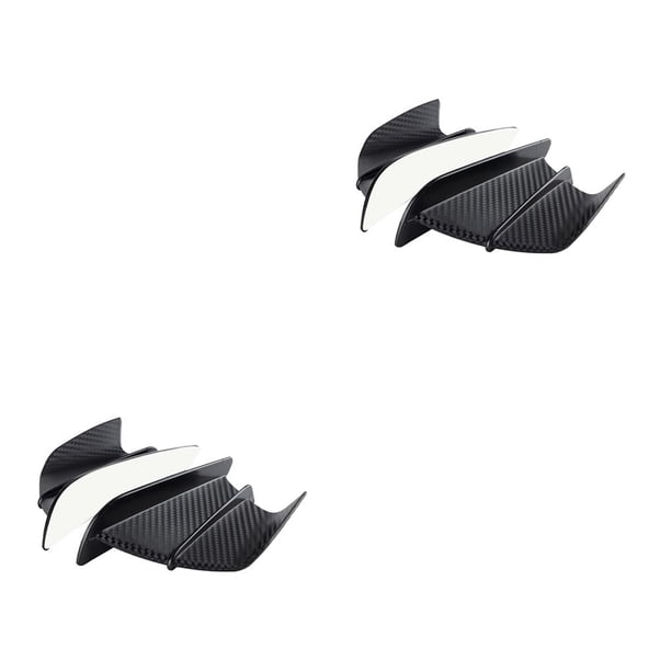 Speravity 1 par de piezas de alerón de modificación elegante de ala lateral de motocicleta de plástico Type1 NO1 Speravity CBP228701