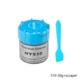 thumbnail image 1 of 10g 20g Silver Thermal Grease Paste HY510 Compound Chipset Cooling For CPU GPU Chipset Notebook Cooling with Scraper 510 20g scraper, 1 of 6