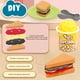 thumbnail image 5 of Juguetes Para Niño Hamburguesa y papas fritas, freidora de cocina, parrilla de juguete con luz, juego de rol educativo para niños Juguetes Para Bebe 1 Año, 5 of 8