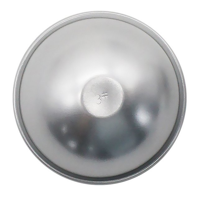 Molde para hornear pudín de pastel pequeño semicírculo pastel de aleación de aluminio poco profundo yeacher molde para hornear