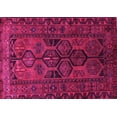 thumbnail image 1 of Ahgly Company Indoor Rectangle Persian Pink Traditional Area Rugs, 8' x 10', 1 of 4