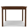 thumbnail image 6 of Simpli Home Wilson 60-76 inch x 36 inch Rectangle Transitional Extendable Dining Table in Walnut Veneer, 6 of 15