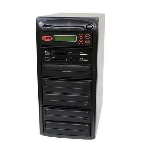 Systor PMBC-P-04 1-4 Multi-Media Center with USB SD & CF & Disc Duplicator