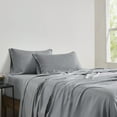 thumbnail image 2 of Modern Threads 4-Piece 400 Thread Count Platinum Tencel Adult Unisex Sheet Set, California King, 2 of 4