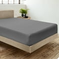 thumbnail image 2 of Bare Home 100% Organic Cotton Fitted Sheet - Percale Weave, 2 of 5