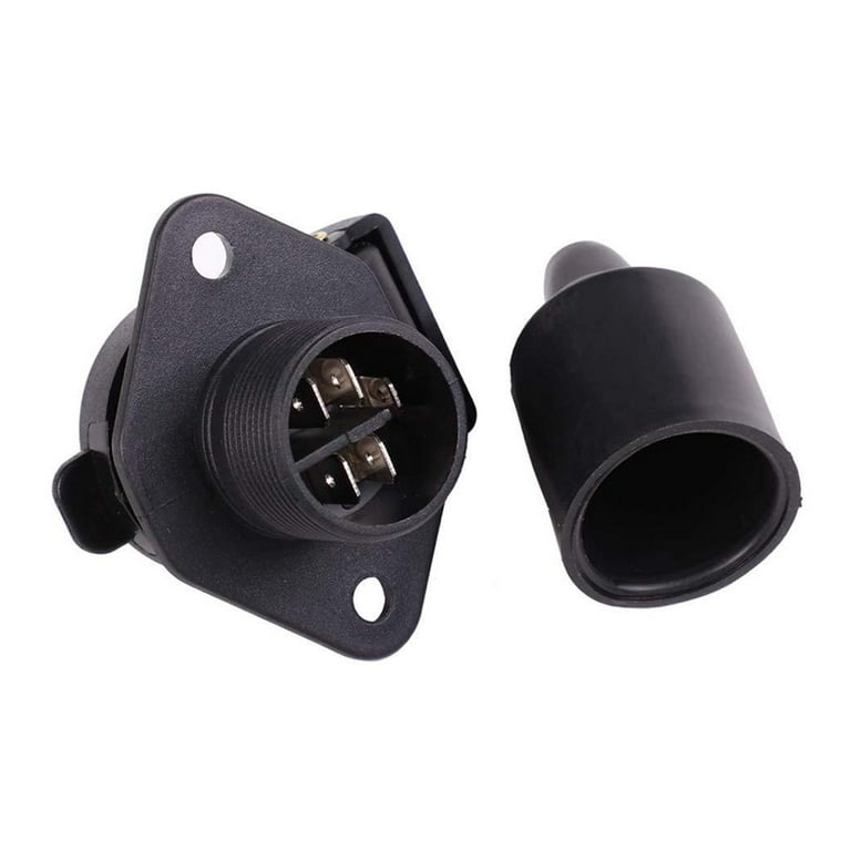 12V 3 Pin Plug Socket Connector Auto Water For Agricultural Machinery Truck  Tractor Replacement 