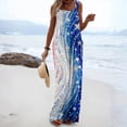 thumbnail image 2 of 250 Anniversary USA Flag Jumpsuits for Women Casual Sleeveless Loose Patriotic Overalls Wide Leg Romper with Pockets M, 2 of 5