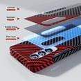 thumbnail image 6 of Aramid Fiber Case for Samsung Galaxy Z Fold 4 Case Aramid Fiber Thin Fit Slim Minimalist 6 FT Military Grade Drop Protection Case with Wireless Charging, Black&Red, 6 of 14