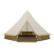 Ozark Trail 15' x 15' 8-Person Glamping Bell Tent with String Lights, 22.57 lbs
