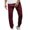 Wine, variant on Men's Pants Water Resistant Cargo Pants Lightweight Sweatpants Hiking Work Pants Outdoor Jogging Trousers