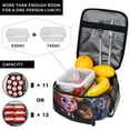 thumbnail image 4 of Cartoon Lunch Bag Zootopia Insulated Lunch Box Leakproof Cooler Food Lunch Containers for Work Travel and Picnic, 4 of 8
