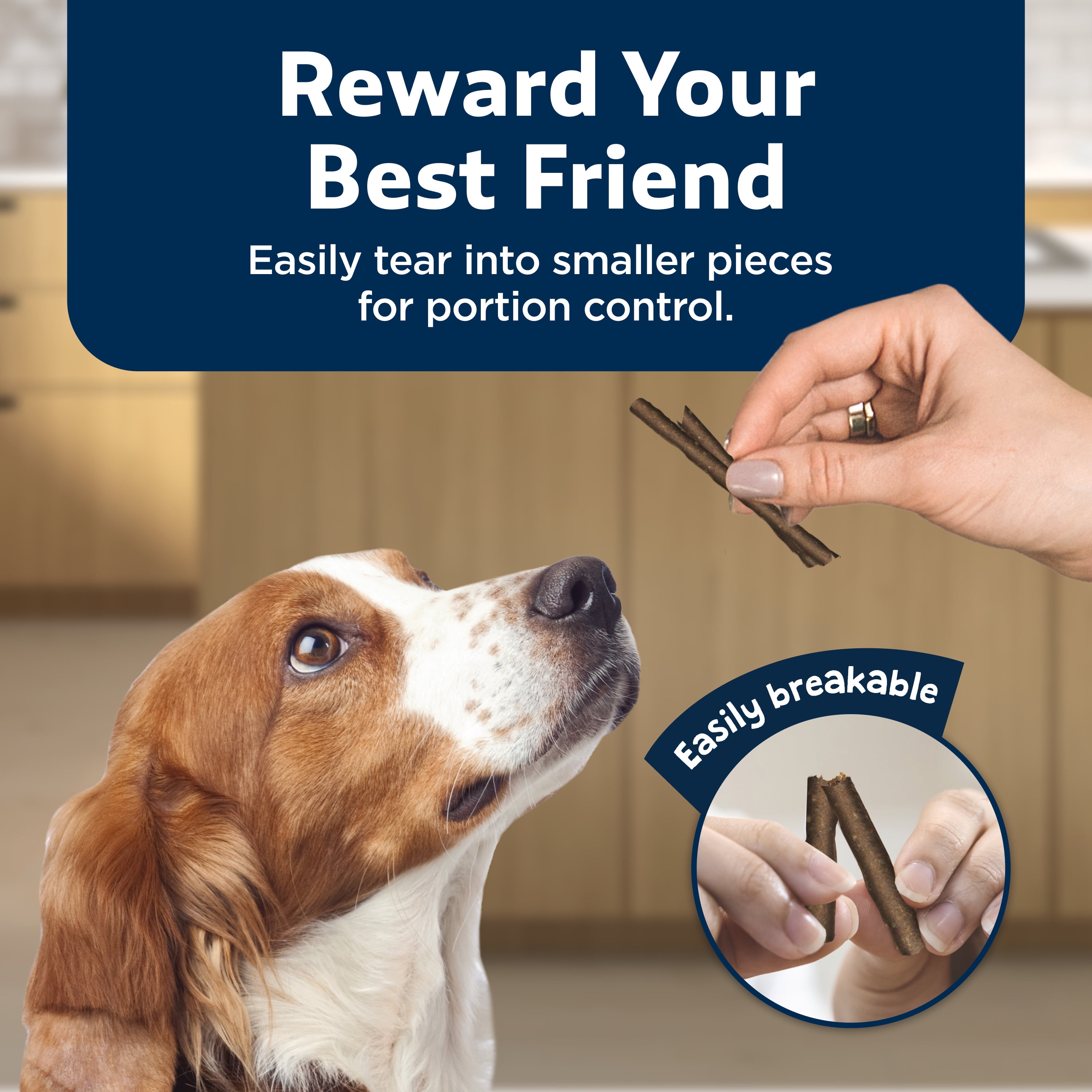 Gâteries molles et moelleuses naturelles pour chiens Stix de Blue Buffalo, recette à l'agneau, sac de 170 g (6 oz) 170g