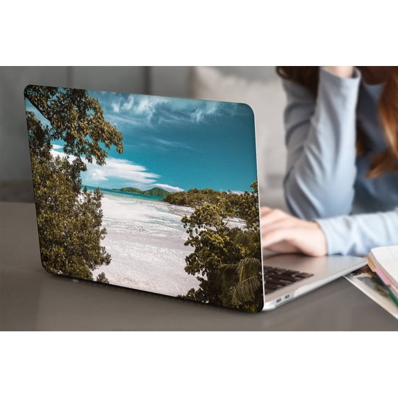 KSK KAISHEK Compatible with MacBook Pro 15" Case 2019 - 2016 Released Model A1990 A1707, Plastic Hard Shell Case Cover, Plants series 0708