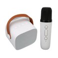 thumbnail image 1 of Portable BT Speaker With Microphone Set,Retro Speaker With Home Karaoke Machine,Portable Handheld Karaoke Mics, For Kids And Adults Home Party Birthday, 1 of 8