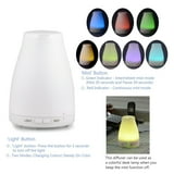 120ml Aromatherapy Essential Oil Diffuser with 7 Color LED Lights ...
