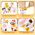 thumbnail image 3 of Bocaoying 5 Pairs Crazy Silly Magnetic Animal Socks - Funny Zoo Novelty Crew Socks, Cute Gifts for Animal Lovers Women Men, 3 of 7