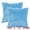 Light Blue, variant on Unique Bargains Faux Fluffy Zipper Closure Cushion Covers Throw Pillow Covers (2 Count) Black 18" x 18"