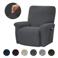 thumbnail image 2 of 76-96cm Deck Chair Cover Stretch Relax Chair Cover (Grey), 2 of 8