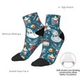 thumbnail image 6 of Naloa Christmas Snowman Gift Ankle Socks for Women Non Slip Socks No Show Socks Classic Low Cut Casual Socks Casual Socks, 6 of 7