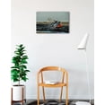 thumbnail image 2 of BUY ART FOR LESS Officially Licensed Grounded Boat After Storm Cape Cod Photography by Wayne Collamore 18 x 24 Inch Art Poster - Print On Demand, 2 of 4