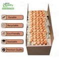thumbnail image 2 of Corrugated Export Egg Boxes with Handles ECT32 - Fits 30 Dozen Eggs - 30 DZ Stock (NO EGGS) (100), 2 of 7