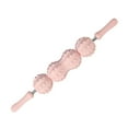 thumbnail image 3 of EHJRE Massage Roller Compact Practical Ergonomic Multifunctional for Foot Legs Arm Single Two Ball Pink, 3 of 9