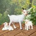 thumbnail image 6 of Colcolo Animals Figures Model Collectibles Ornament for Theme Party Adults Festivals Sheep, 6 of 8