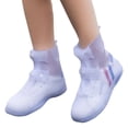 thumbnail image 3 of Waterproof Shoe Covers Unisex Non-slip Overshoes For Rain Snow Durable Pvc Material Easy To Wear Remove, 3 of 5