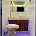 thumbnail image 6 of Goeay Vehicle 4-Stall Portable Restroom Trailer Luxury Portable Bathroom Trailer Mobile Toilet Trailer Portable Restroom Outdoor Camping Bathroom Truck Camping Toilet for Car, 6 of 6