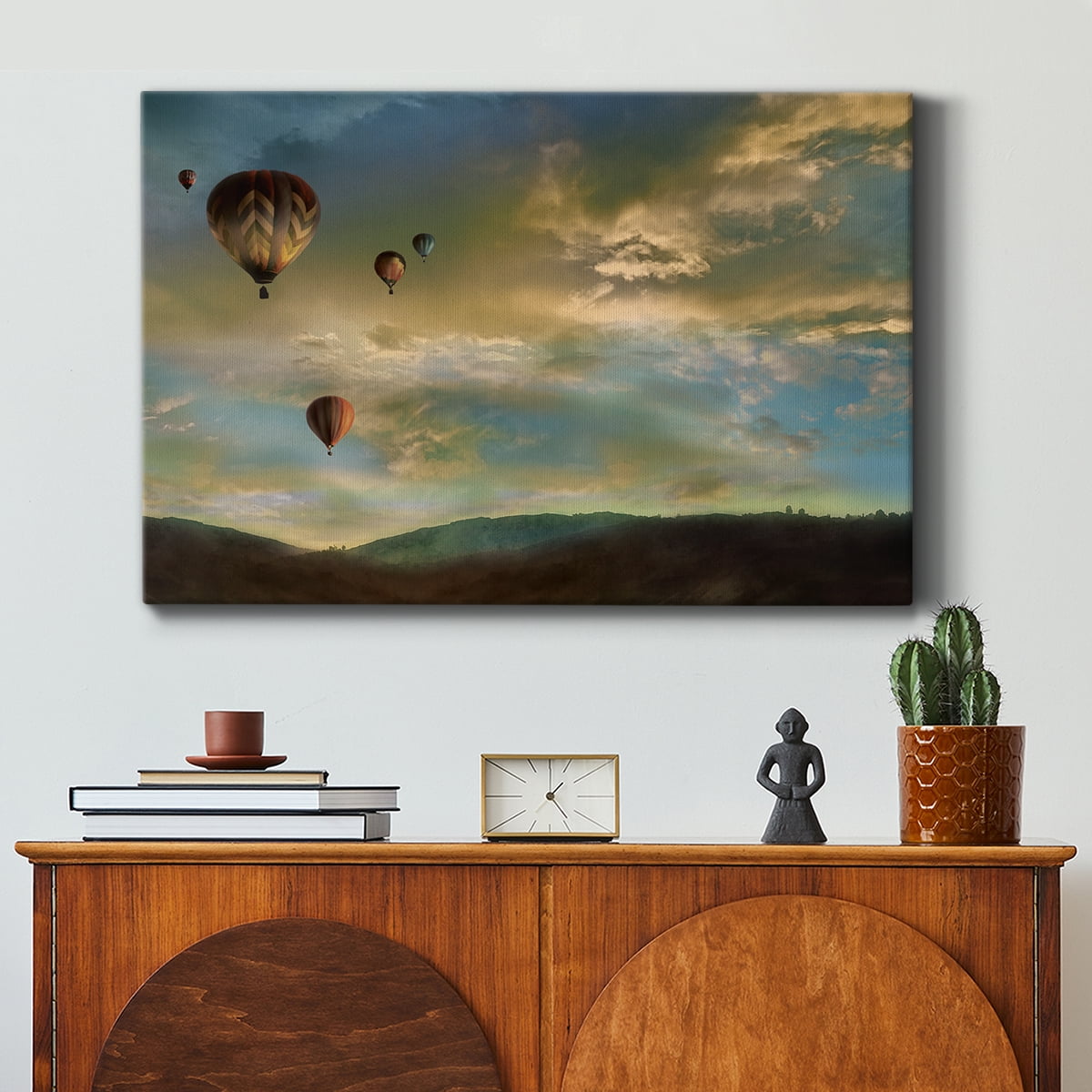 Wexford Home Sunset Rendezvous Premium Gallery Wrapped Canvas, 12" x 18" - Ready to Hang