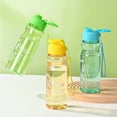 thumbnail image 6 of Large Capacity Sports Water Bottle, Colorful PET Flip Top Cold Water Jug with Lanyard, Portable Fitness Gym BPA Free, 6 of 7
