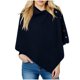 thumbnail image 1 of Capa larga con botones para mujer, chal para mujer, chal tejido, cárdigan, capa de lana, tops con hombros descubiertos, chales, bufanda, chal de color liso para mujer, ropa para muñecas, 1 of 5