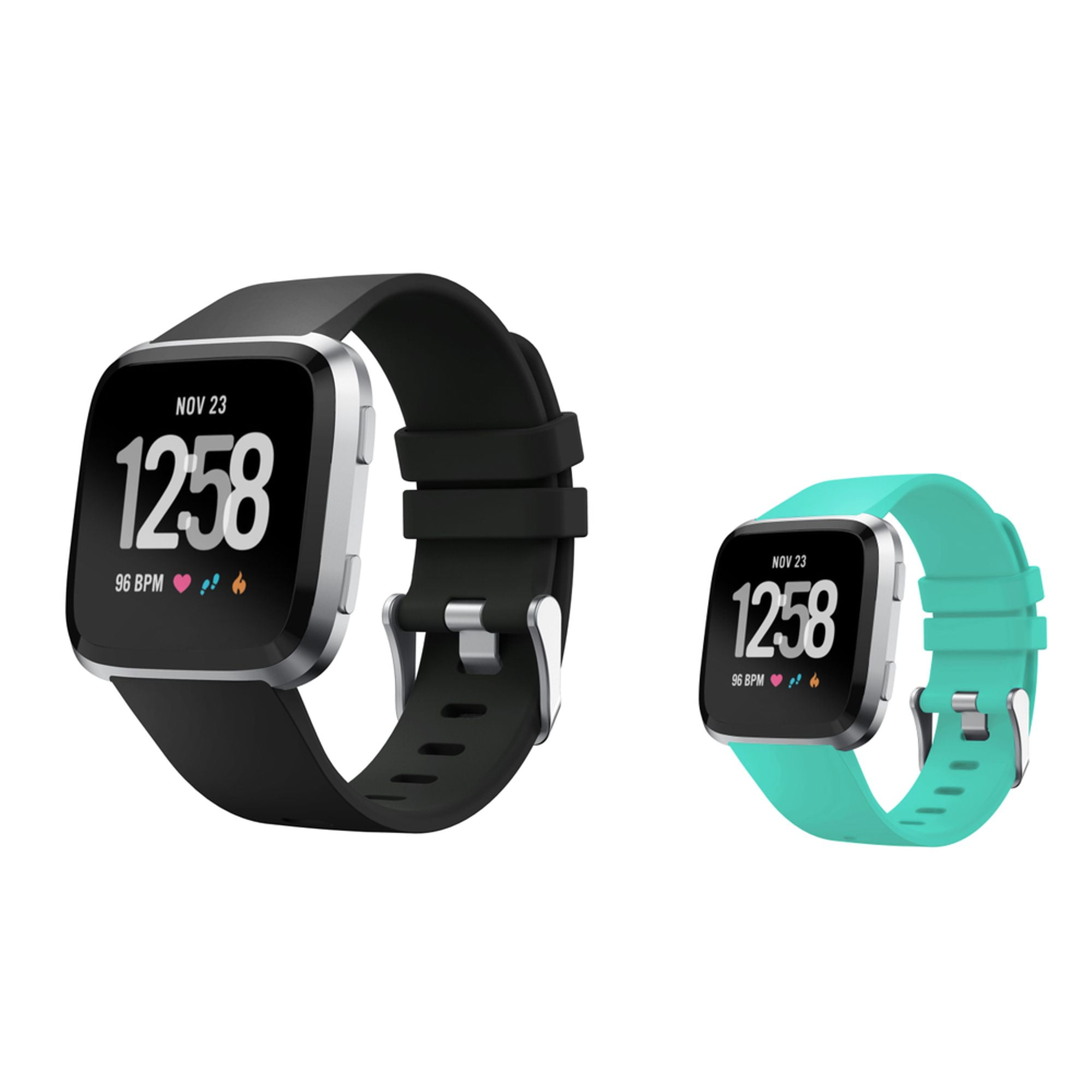 fitbit versa green band