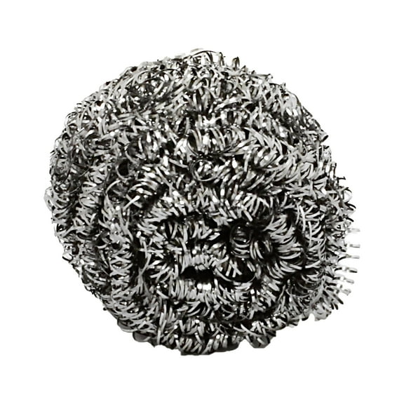 Excellante Steel scrubber ball, 50g, comes in dozen