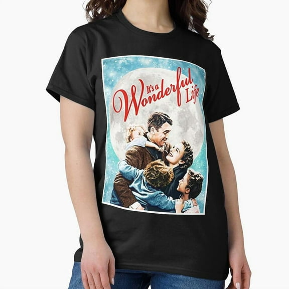 Its Wonderful Life Family For Your Favorite Holiday Movie And Fans Fun G23644 Unisex T-Shirt, Up to Size 5XL