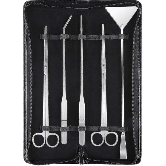 Aquarium Aquascaping Kit 5 In 1 Inox Aquarium Tank Aquatic Plant Tools Sets Pliers Scissor