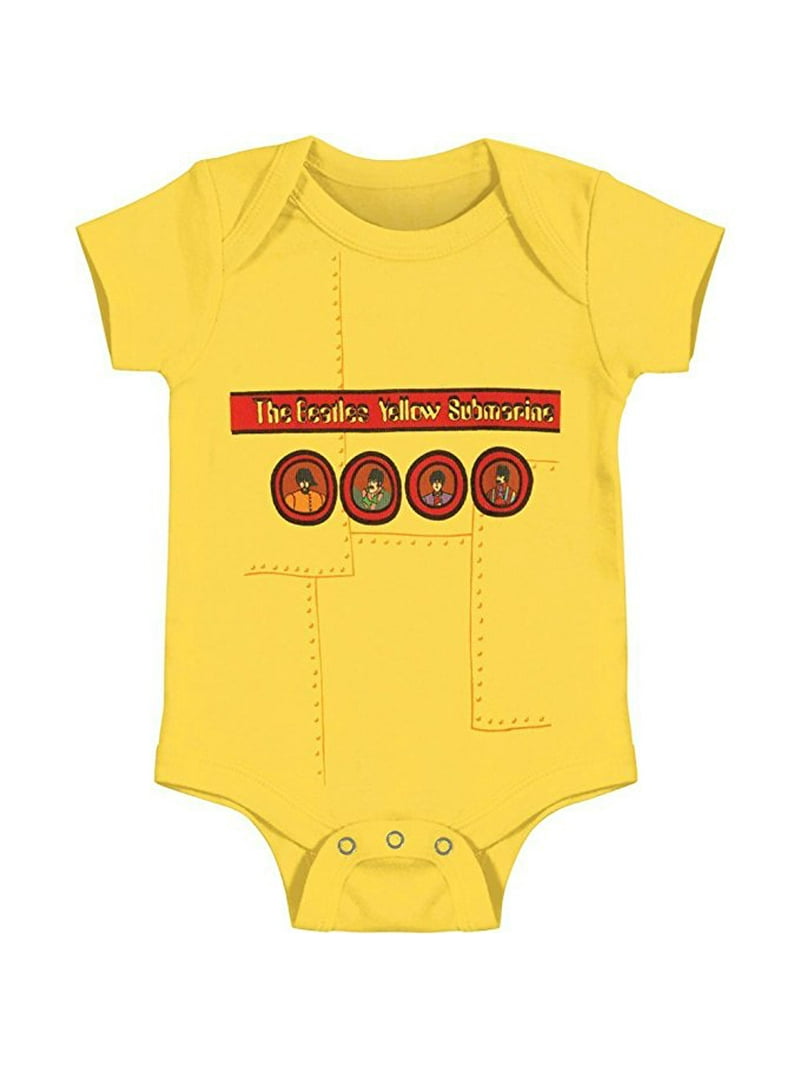 Grund prik par The Beatles Yellow Submarine Infant Baby Romper T-Shirt - Walmart.com