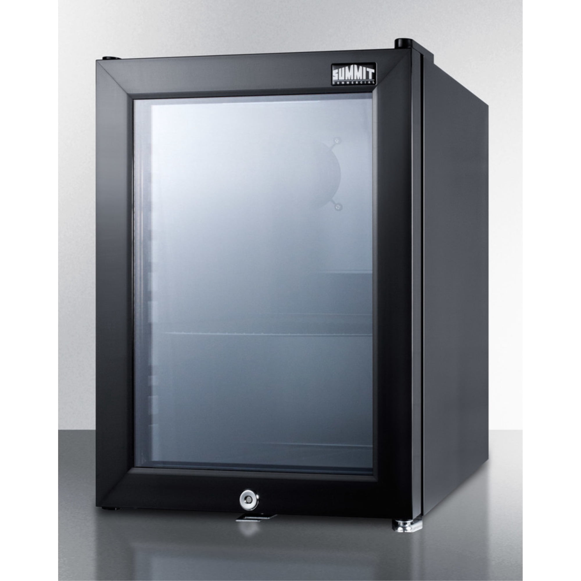 Summit Appliance SCR114L Compact Commercial Beverage Center Cabinet, Black