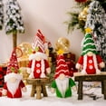 thumbnail image 6 of 4PCS Lighted Christmas Gnome, Light Up Scandinavian Swedish Tomte Toy Holiday Present, Battery Operated Xmas Gifts Winter Mantle Tabletop Decor, 6 of 8