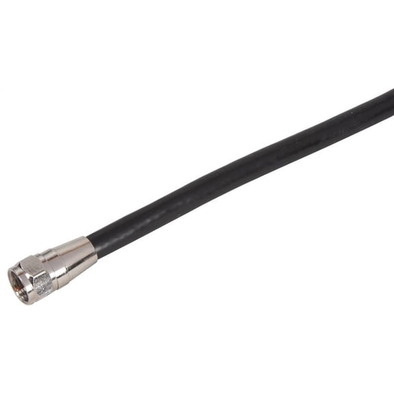 Zenith VG101206B Coaxial Cable Rg6 12', Black