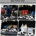 thumbnail image 5 of Yspwyqan 29" x 39" Universal Car Trunk Liner, Seasonal-Resistant Cargo Mat, Western Cow Print Non-Slip Easy to Clean Auto Interior, Fits Most Sedans SUVs Wagons for Daily Use, 5 of 7