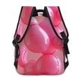 thumbnail image 2 of Hirioo Pink Balloon Puppy Art Print Laptop Backpack Lightweight Casual Travel Daypack for College Workplace Travel, 2 of 5
