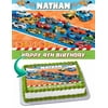 Hot Wheels Edible Cake Image Topper Personalized Picture 1/4 Sheet (8"x10.5")